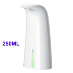250ml Automatic Foam Soap Dispenser Touchless Foaming Infrared Motion Sensor Hands-Free Soap Pump Dispenser For Bathroom Kitchen  Touchless Sensor Soap Dispenser Auto Infrared Motion Soap Dispenser Liquid Hands-Free Soap Dispenser Stevvex