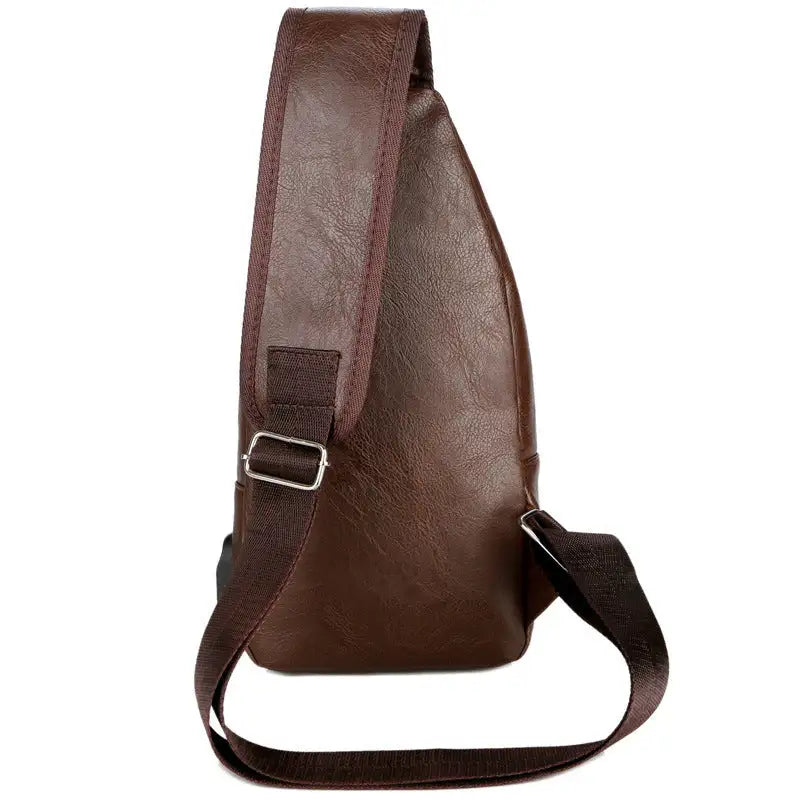 USB Portable Charging Chest Bag Messenger Bag - SJB-DIAMOND ELITES