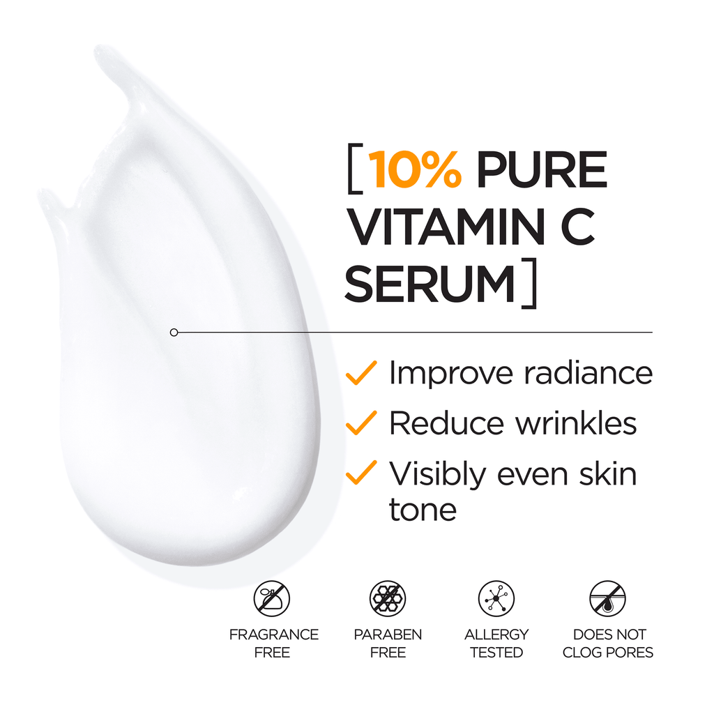 L'Oreal Paris Revitalift Derm Intensives Pure Vitamin-C Face Serum, 1 fl oz EasyOptionXY LLC