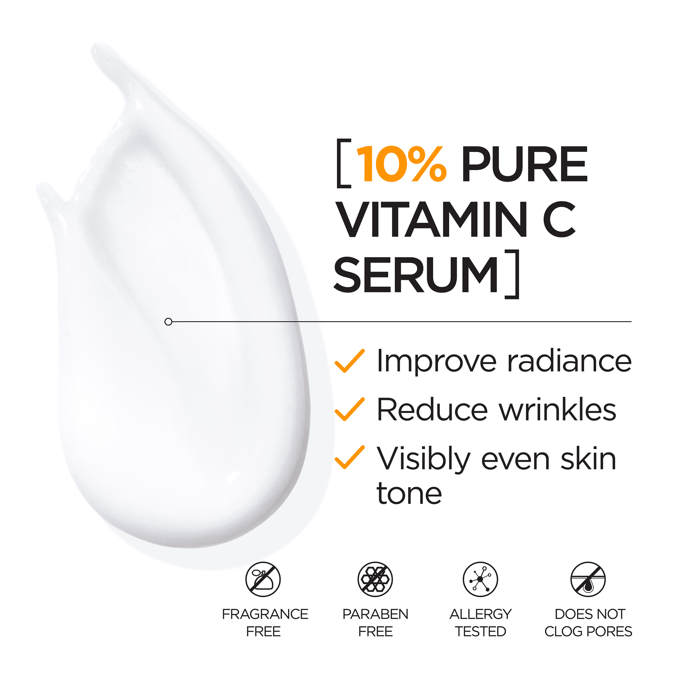 L'Oreal Paris Revitalift Derm Intensives Pure Vitamin-C Face Serum, 1 fl oz EasyOptionXY LLC