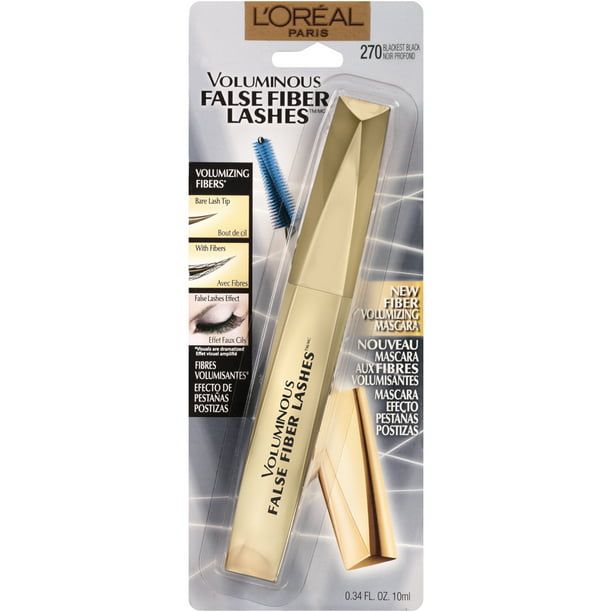 L'Oreal Paris Voluminous False Fiber Lashes Mascara, Blackest Black EasyOptionXY LLC
