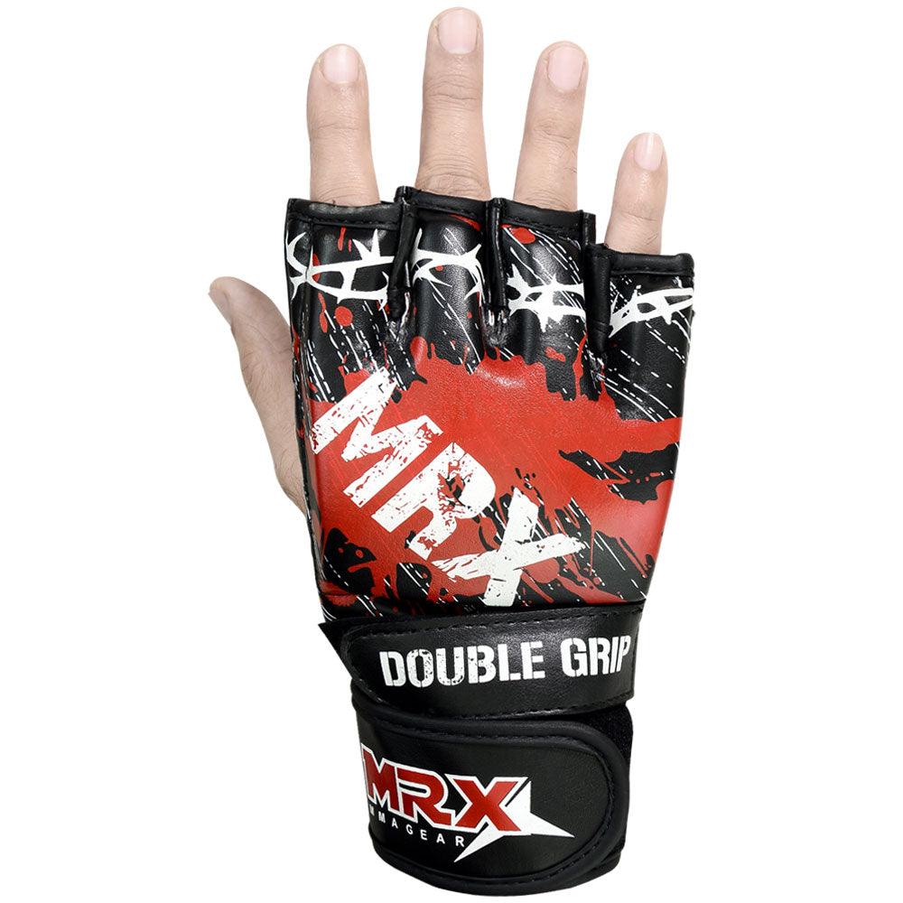 MRX Mma Grappling Gloves Blood Series Black MRX Products