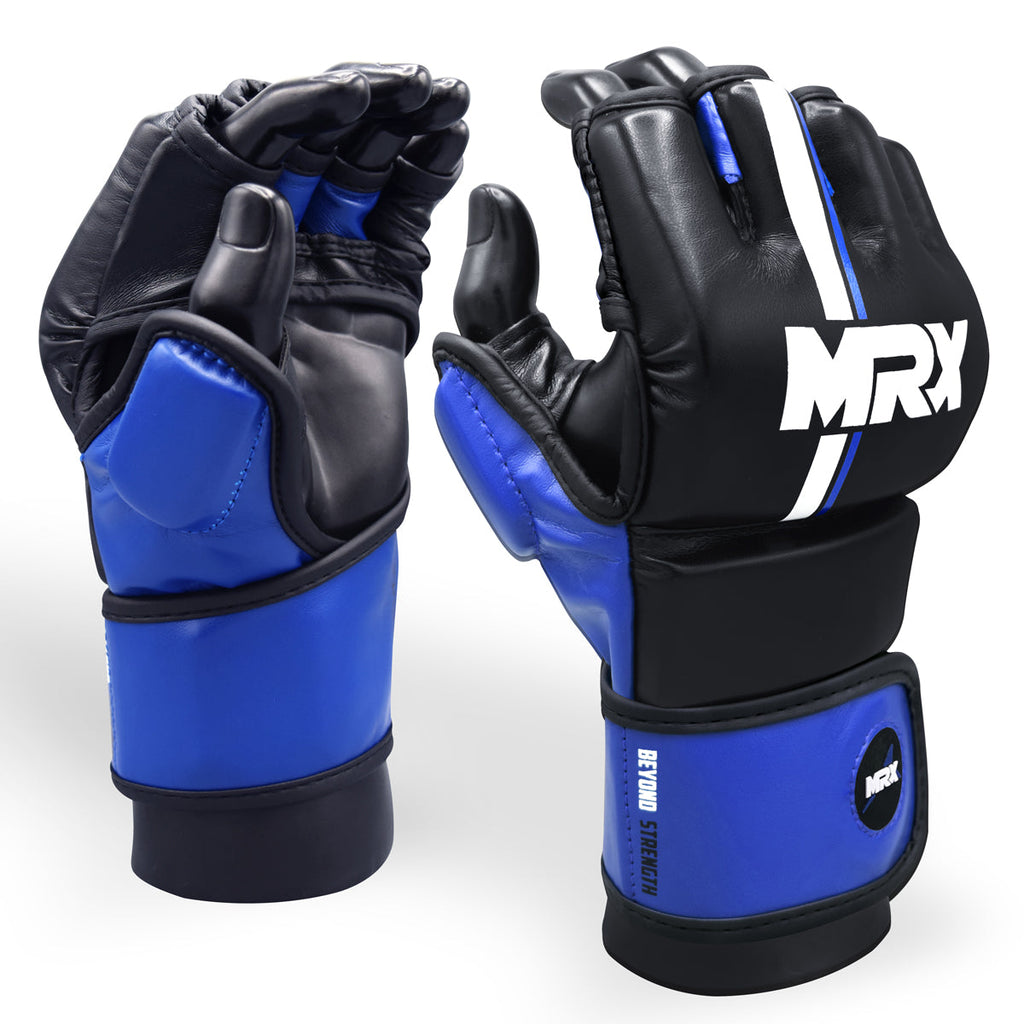 MRX MMA Mens Grappling Gloves with Thumb Protection for Fight Training - SJB-DIAMOND ELITES