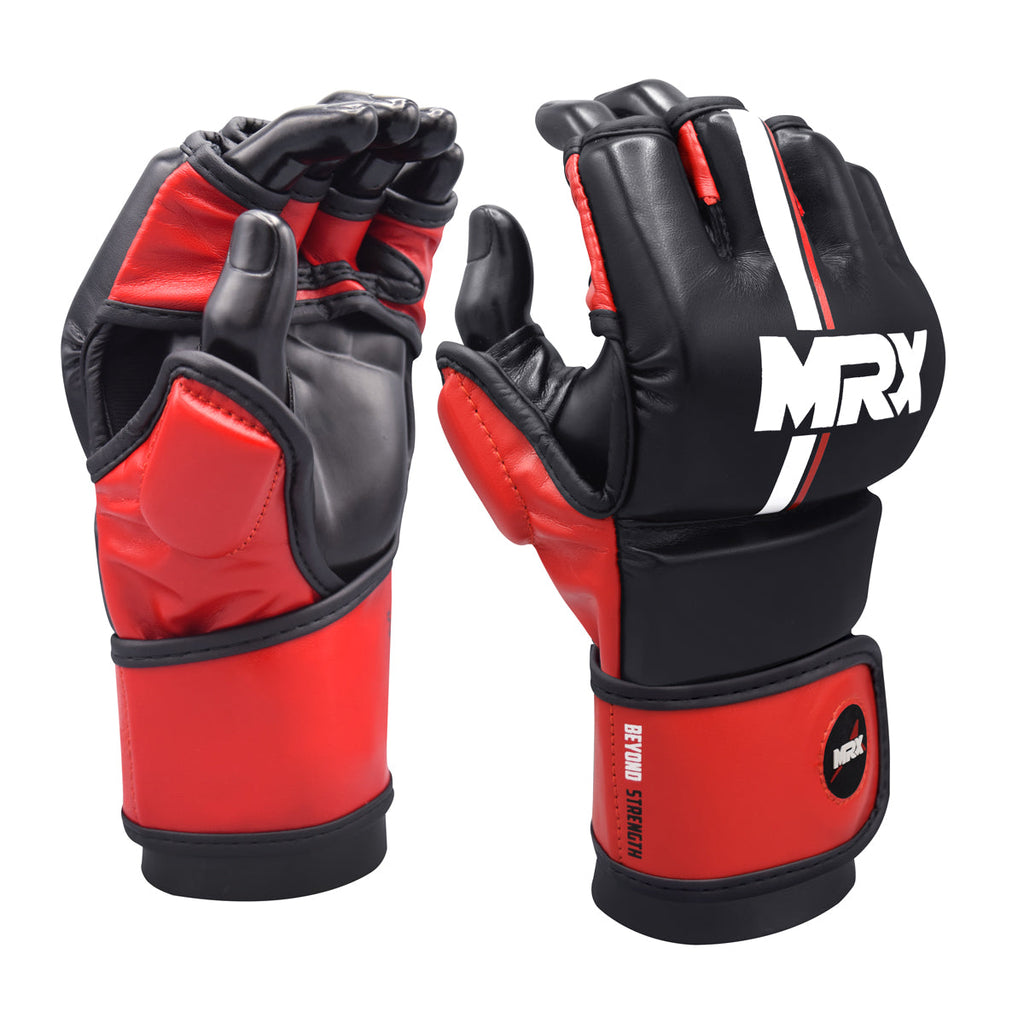 MRX MMA Mens Grappling Gloves with Thumb Protection for Fight Training - SJB-DIAMOND ELITES