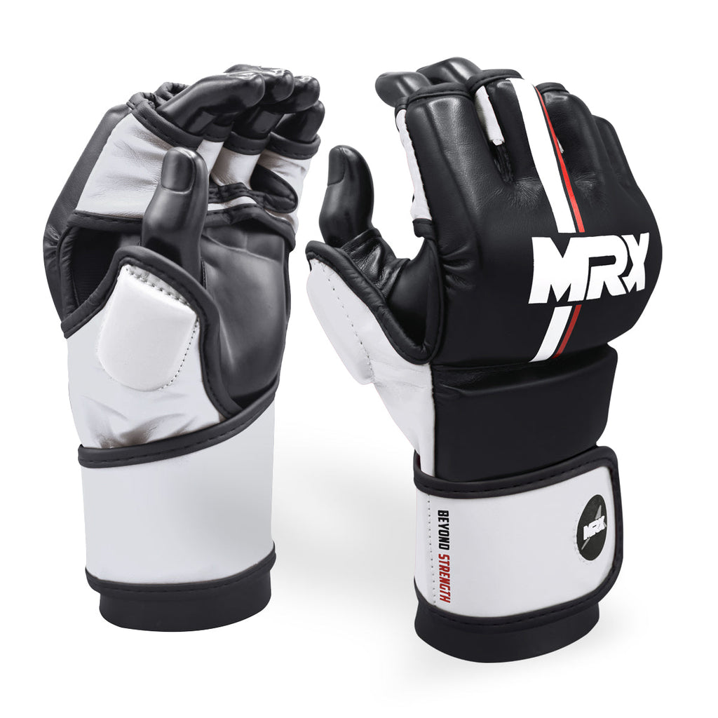 MRX MMA Mens Grappling Gloves with Thumb Protection for Fight Training - SJB-DIAMOND ELITES