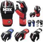 MRX MMA Mens Grappling Gloves with Thumb Protection for Fight Training - SJB-DIAMOND ELITES