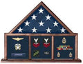 Flags Connections Flag and Memorabilia, Flag Shadow Box, Combination Flag Medal The Military Gift Store