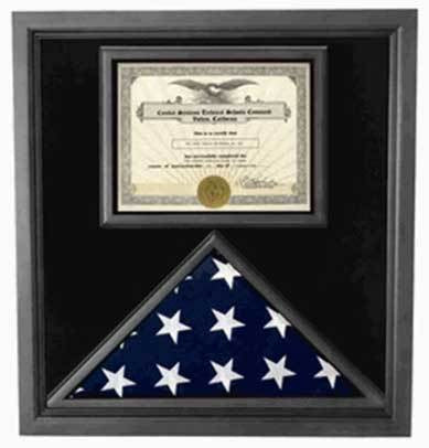 Flags Connections Retirement Flag Display Case - Military Retirement Gift The Military Gift Store