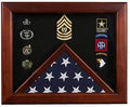 Flags Connections Master Sergeant Flag Display Cases - Master Sergeant Gift The Military Gift Store