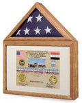 Flags Connections Large Flag and Certificate Display case The Military Gift Store