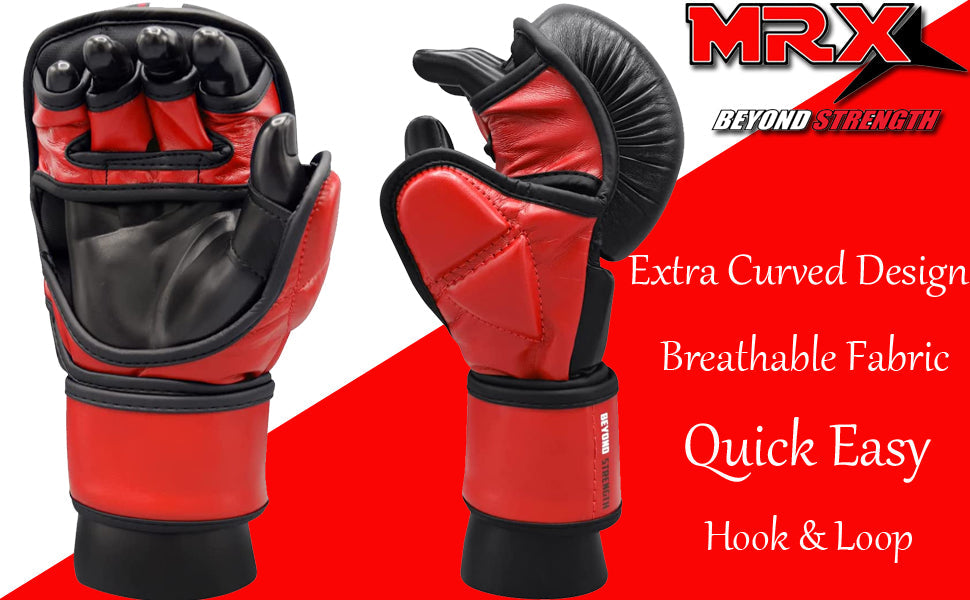 MRX Men’s Boxing Sparring Shooter Gloves Training MMA Kickboxing Punching MRX Products