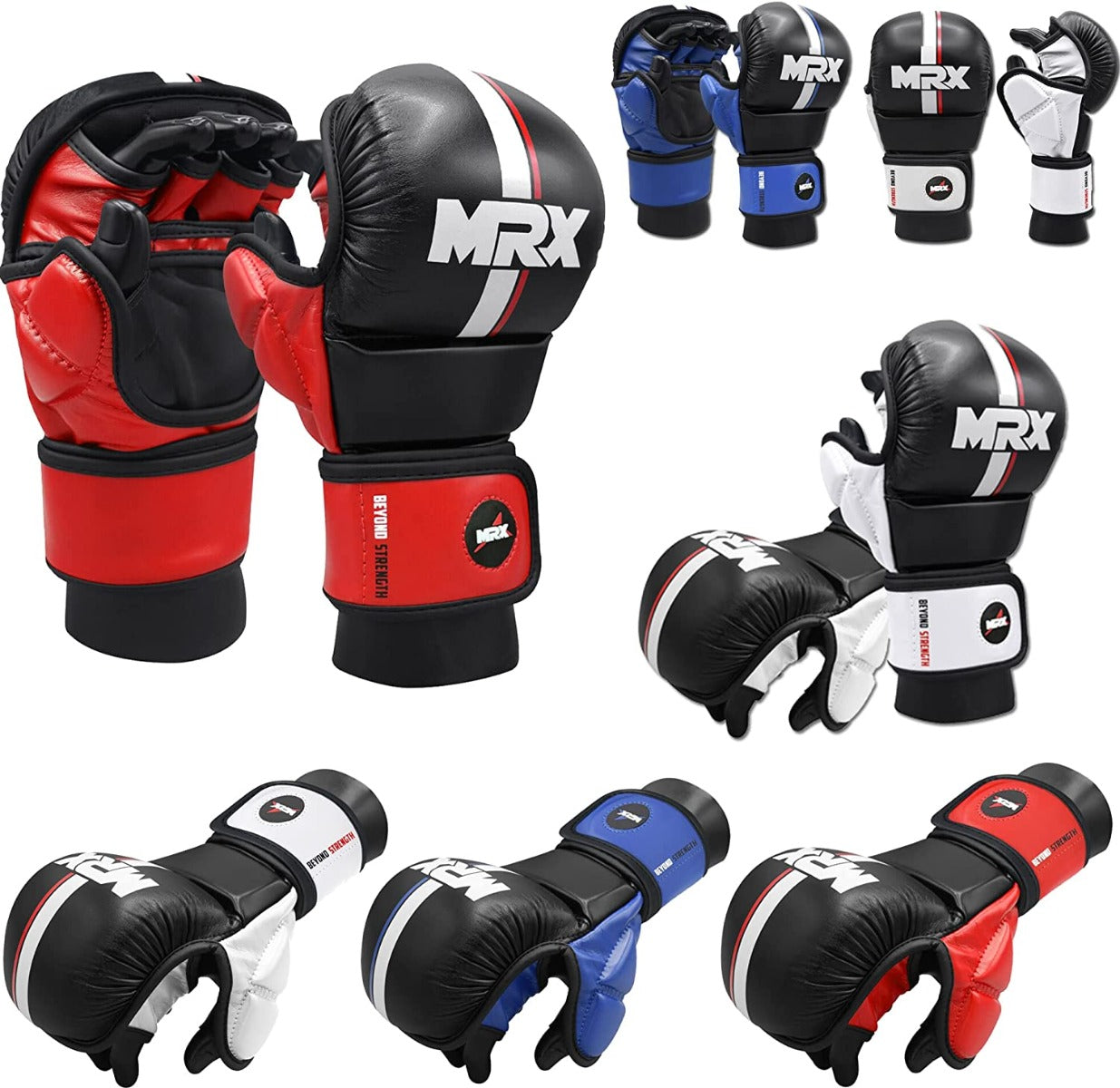 MRX Men’s Boxing Sparring Shooter Gloves Training MMA Kickboxing Punching MRX Products
