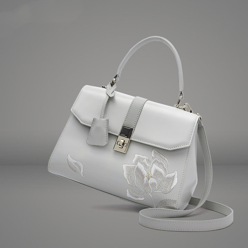 Mother's Day Practical Fashion Leather Diagonal Bag Pi-Mart