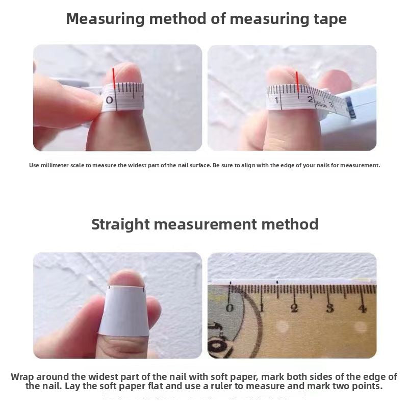 0974- Handmade press on nails fake nails removable