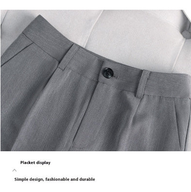 Senior Gray Suit Business Women Pi-Mart