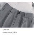 Senior Gray Suit Business Women Pi-Mart