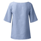 Striped sleeves T-shirt for Women Pi-Mart