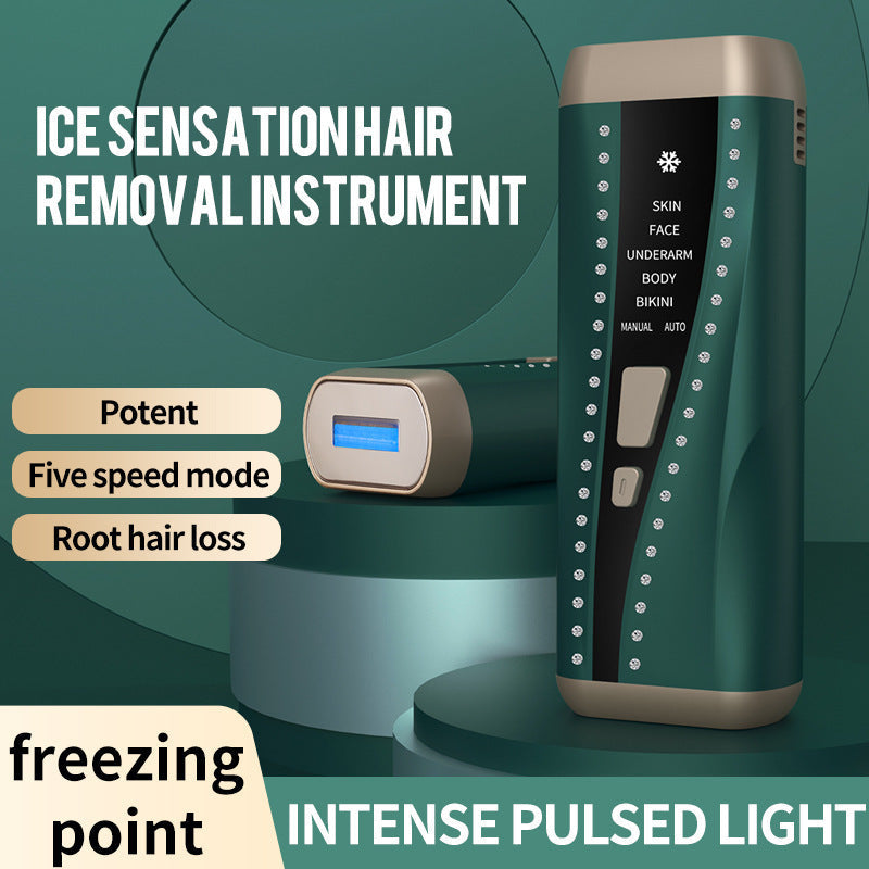 Freezing Point Laser Lady Shaver Painless Ice-sensitive Strong Pulse Pi-Mart