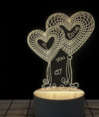 3D Table Night Lamp - SJB-DIAMOND ELITES