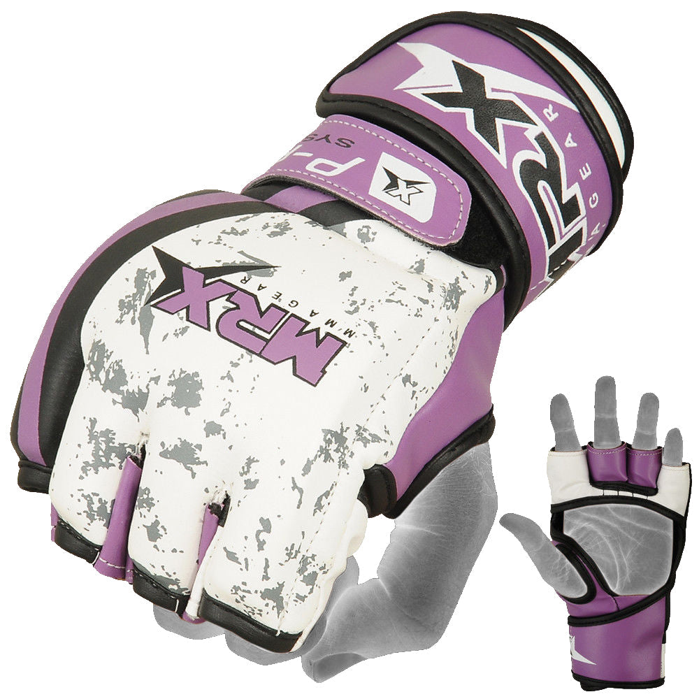 MRX MMA Womens Fight Gloves Grappling Boxing Training Cage Fight - SJB-DIAMOND ELITES