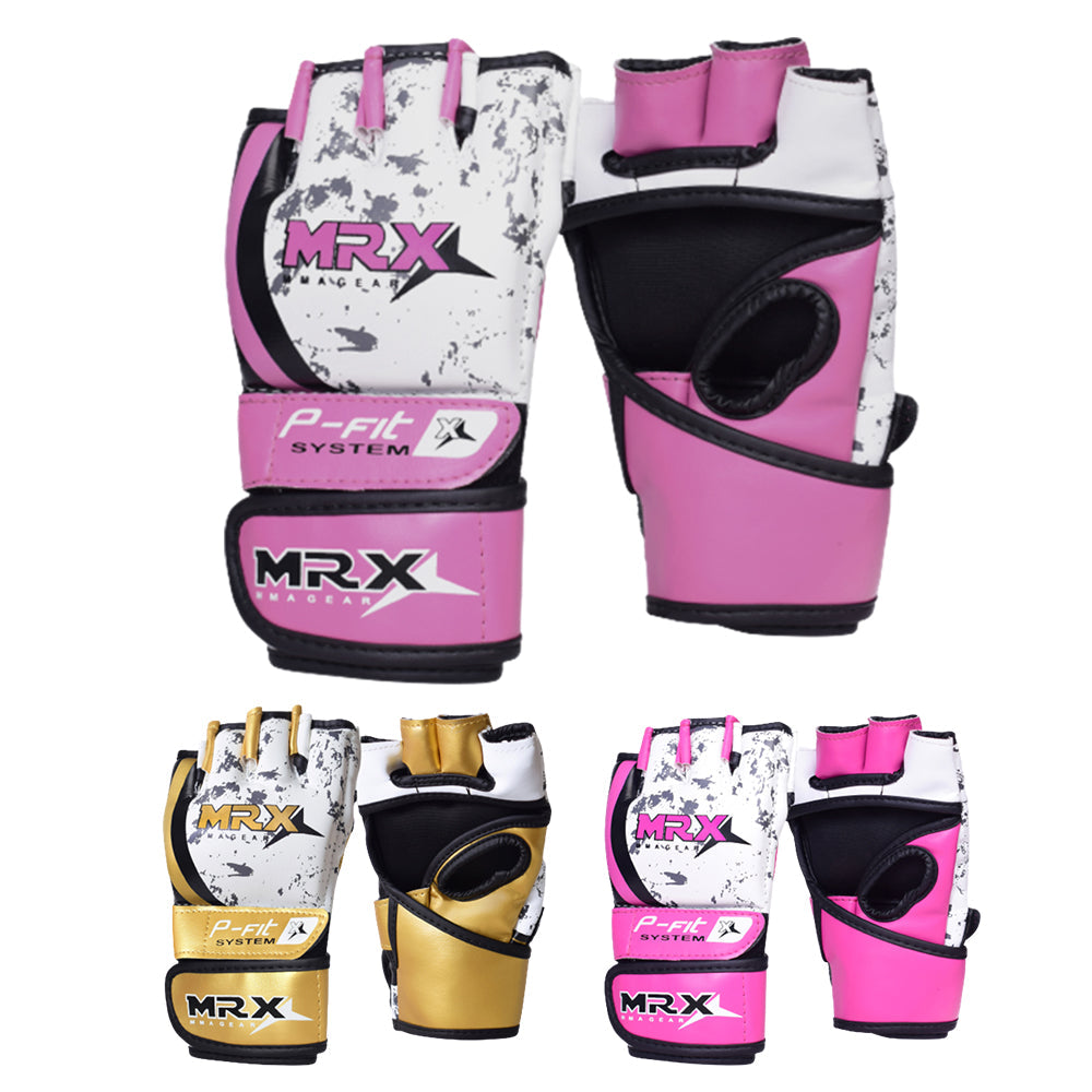 MRX MMA Womens Fight Gloves Grappling Boxing Training Cage Fight - SJB-DIAMOND ELITES