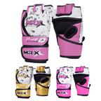MRX MMA Womens Fight Gloves Grappling Boxing Training Cage Fight - SJB-DIAMOND ELITES