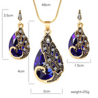 Pendant necklace earring set Pi-Mart