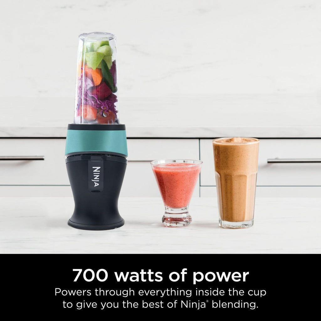 Ninja Fit Personal Single-Serve Blender Aqua Two 16-oz Cups QB3000AQ EasyOptionXY LLC