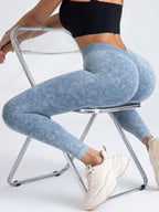 PeachyFit V-Back Scrunch Leggings: Lift & Move!