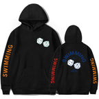 Men's And Women's Hooded Sweatshirt With Dice Print Pi-Mart