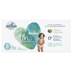 Pampers Pure Protection Natural Diapers Size 5, 84 Count