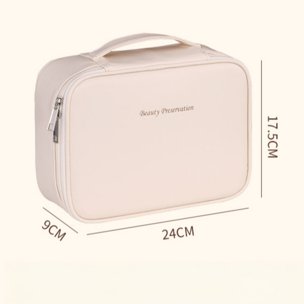 Free partition cosmetic bag, large capacity travel portable toiletry bag, makeup bag for women,Travel makeup bag,Makeup bag organizers, makeup bags small, - SJB-DIAMOND ELITES