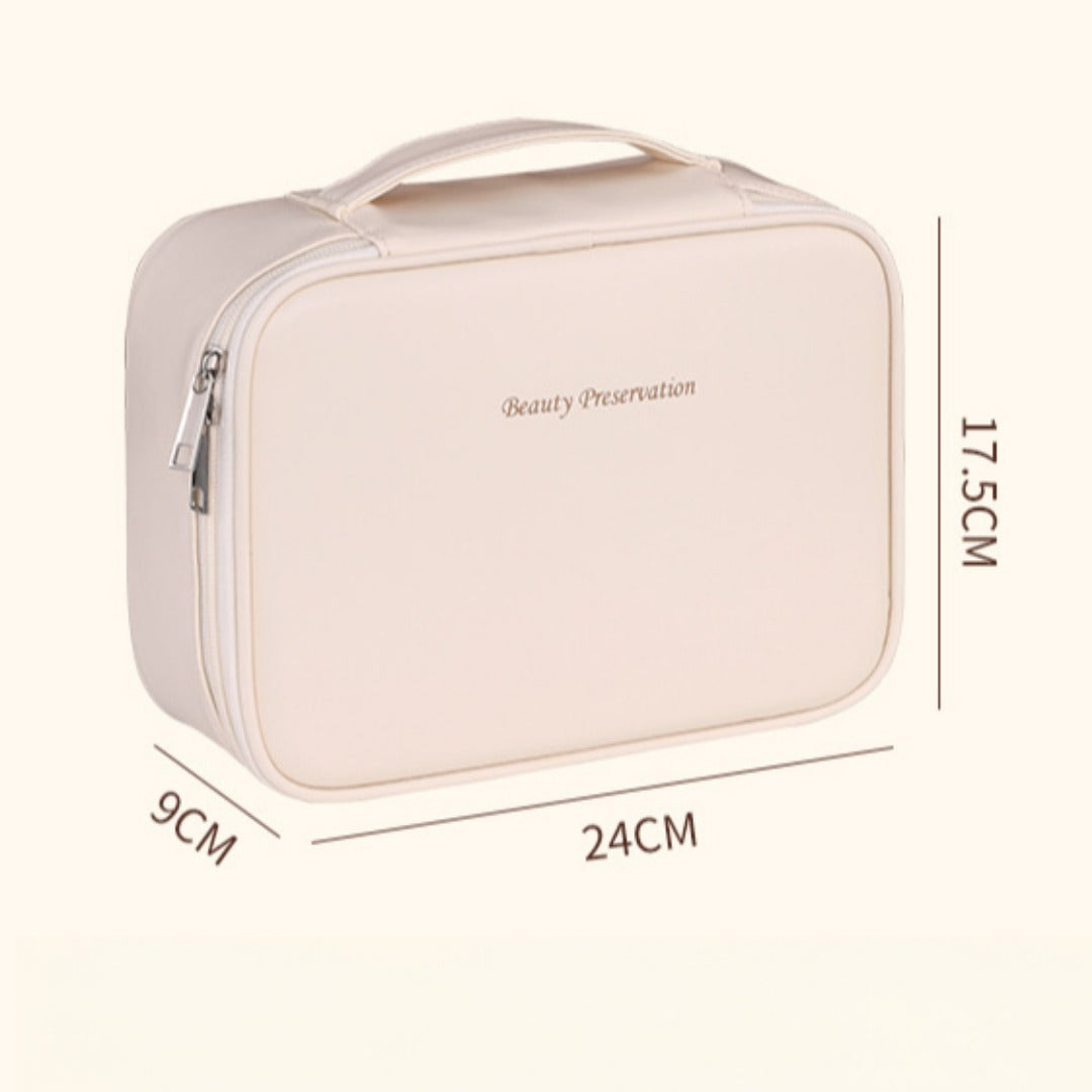 Free partition cosmetic bag, large capacity travel portable toiletry bag, makeup bag for women,Travel makeup bag,Makeup bag organizers, makeup bags small, - SJB-DIAMOND ELITES