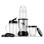 Magic Bullet 11 Piece Personal Blender MBR-1101 Silver / Black EasyOptionXY LLC