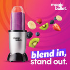Magic Bullet 11 Piece Personal Blender MBR-1101 Silver / Black EasyOptionXY LLC