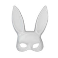 Fashion Black Rabbit Ear Half Face Mask Pi-Mart