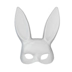 Fashion Black Rabbit Ear Half Face Mask Pi-Mart