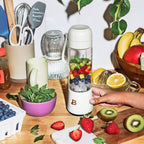 Beautiful Portable Blender White Icing by Drew Barrymore 70-Watt 18.5 oz EasyOptionXY LLC