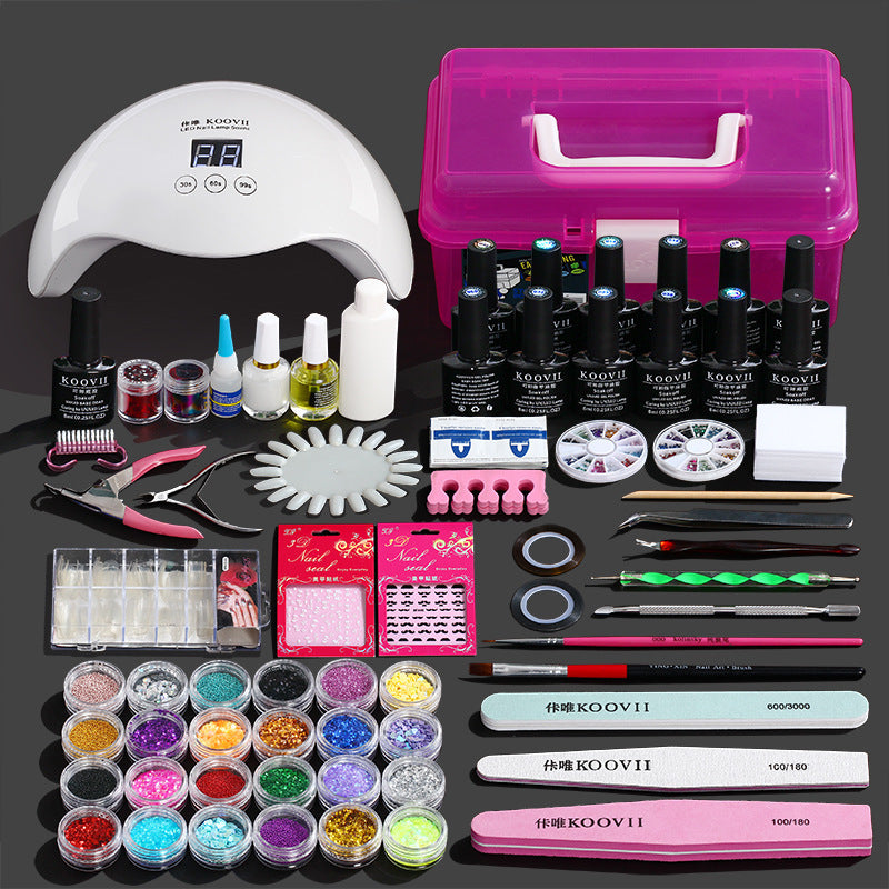 Full set of beginners nail tool sets