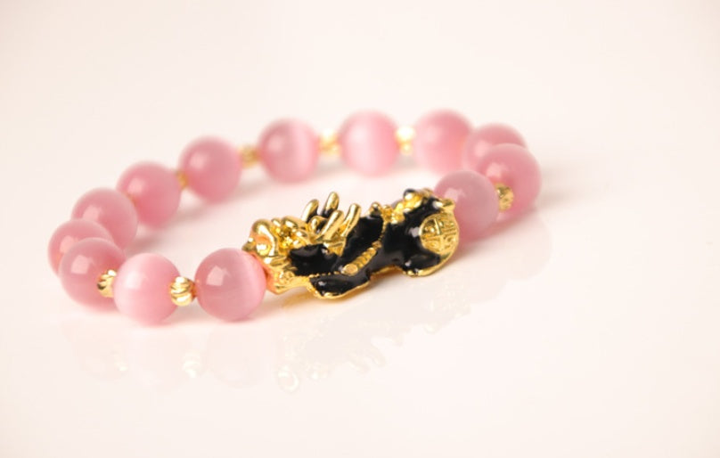3D Gold Plated PiXiu Bracelet Pi-Mart
