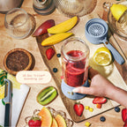 Beautiful Portable Blender Cornflower Blue by Drew Barrymore 70-Watt 18.5 oz EasyOptionXY LLC