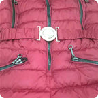 Slim Fit One-Piece Cotton Coat Pi-Mart