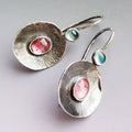 Dangle Earring Pendientes Marbled Dripping