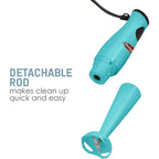 Americana by Elite EHB-2425BL Hand Blender with Detachable Wand Blue EasyOptionXY LLC