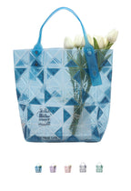 Transparent Crystal Bag for Women Grid Pattern - SJB-DIAMOND ELITES