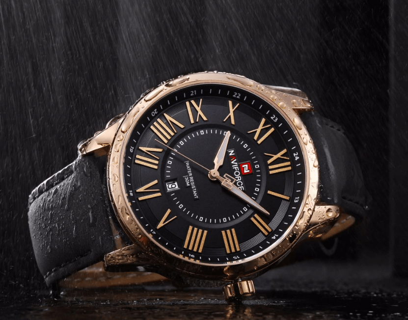 Universal Waterproof Watch With Details Of Great Design  Numbers And Date Display Perfect Gift - SJB-DIAMOND ELITES