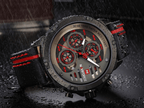 Men's  Sports Waterproof Watch With Chronometers And Leather Belt Multifunction Wristwatch Unique Design Perfect Gift - SJB-DIAMOND ELITES