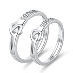 Moissanite Engagement Couple Couple Rings
