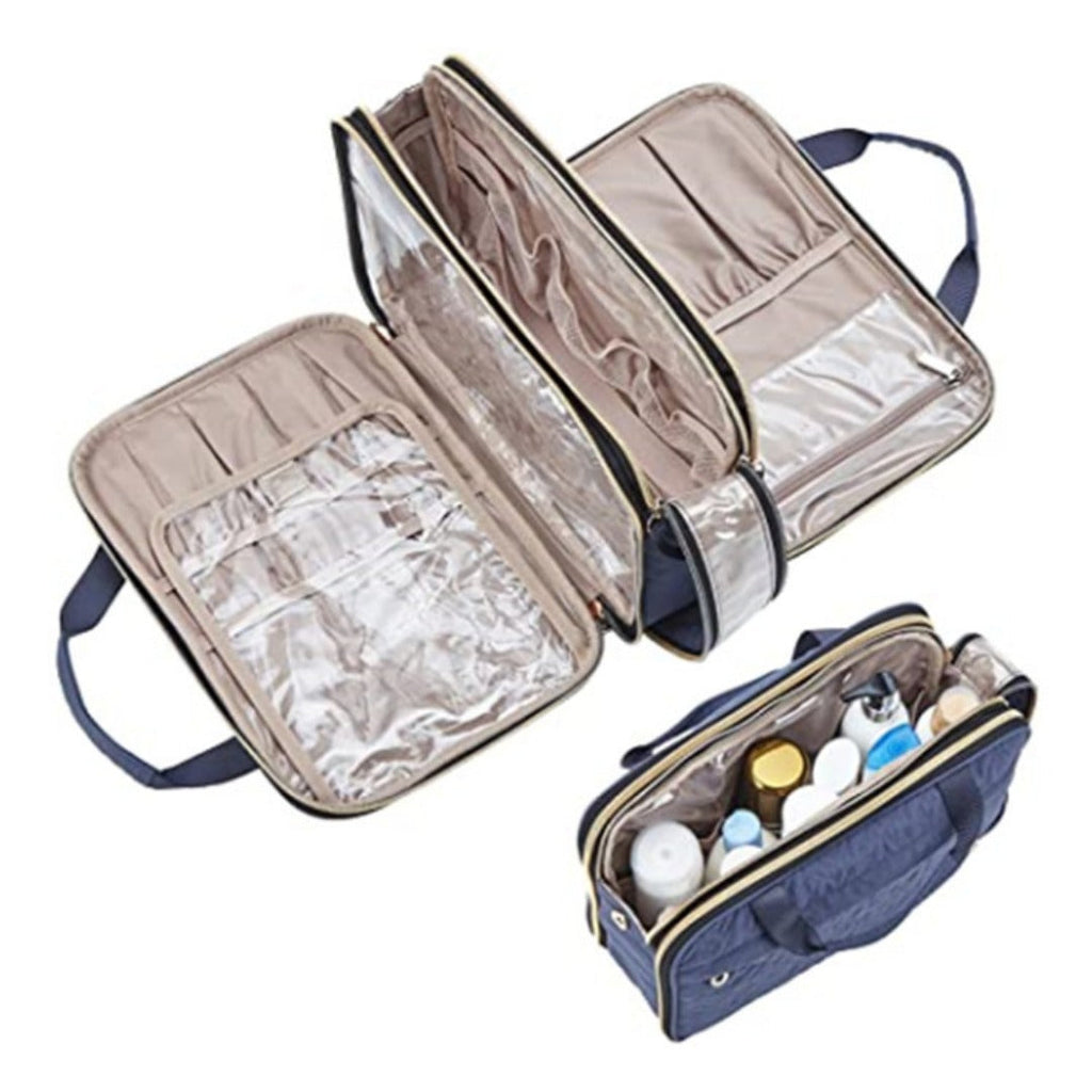 Travel makeup bag,Makeup bag organizers,Makeup bags, largeWash Bag Travel Hand Cosmetic Bag, Wash Bag, Storage Bag, Wash Kit makeup bag for women - SJB-DIAMOND ELITES