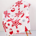 1pc Christmas Plush Bed Blanket, Soft Comfortable Blanket For Sofa Office Bed Camping Travelling Christmas Gift Lootquake LLC